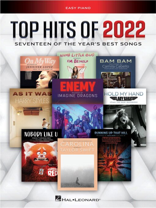 Title details for Top Hits of 2022 by Hal Leonard Corp. - Available